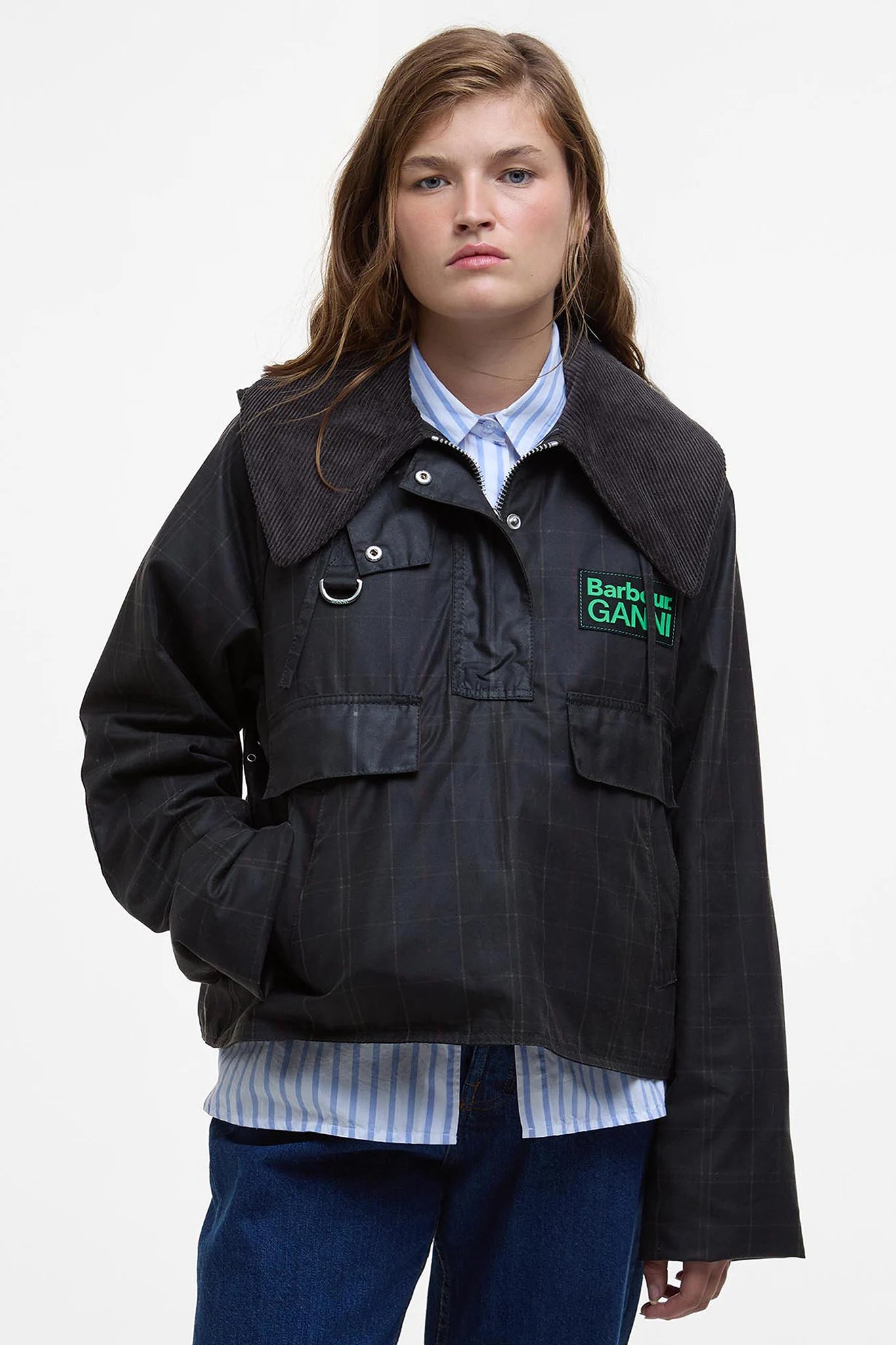 Barbour smock jacket on sale