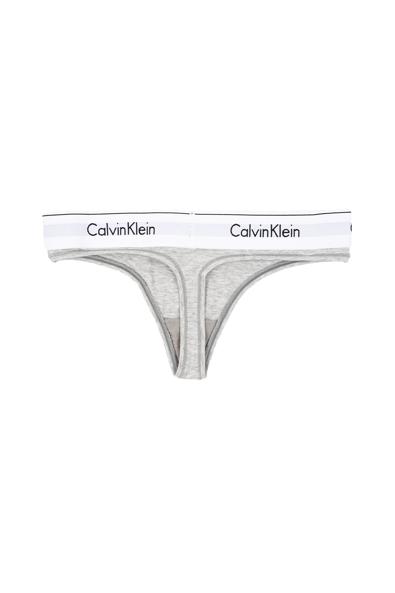 Calvin Klein Women's Modern Cotton Boyshort Panty, Grey Heather