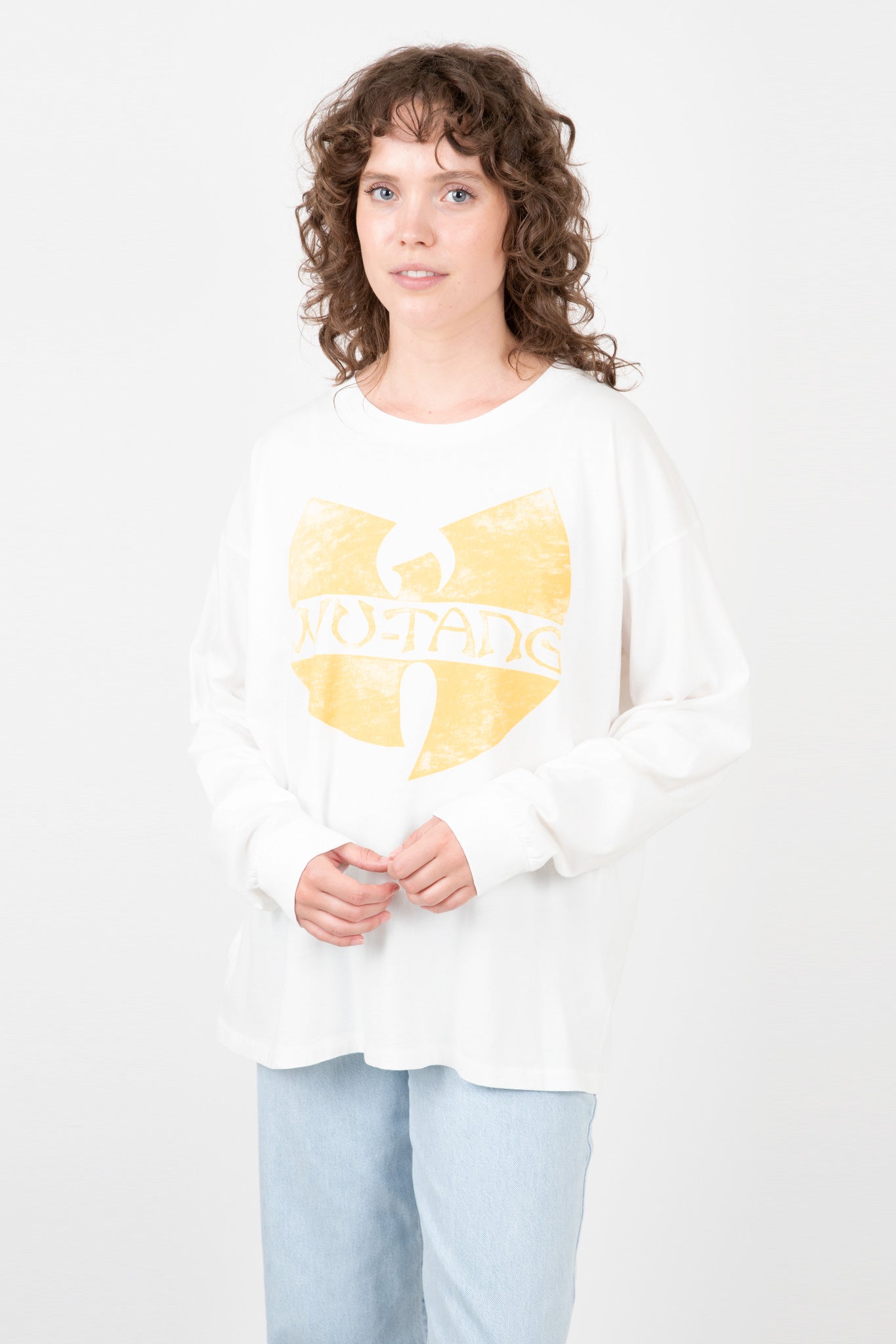 Wu-Tang Clan Cream Long Sleeve Tee