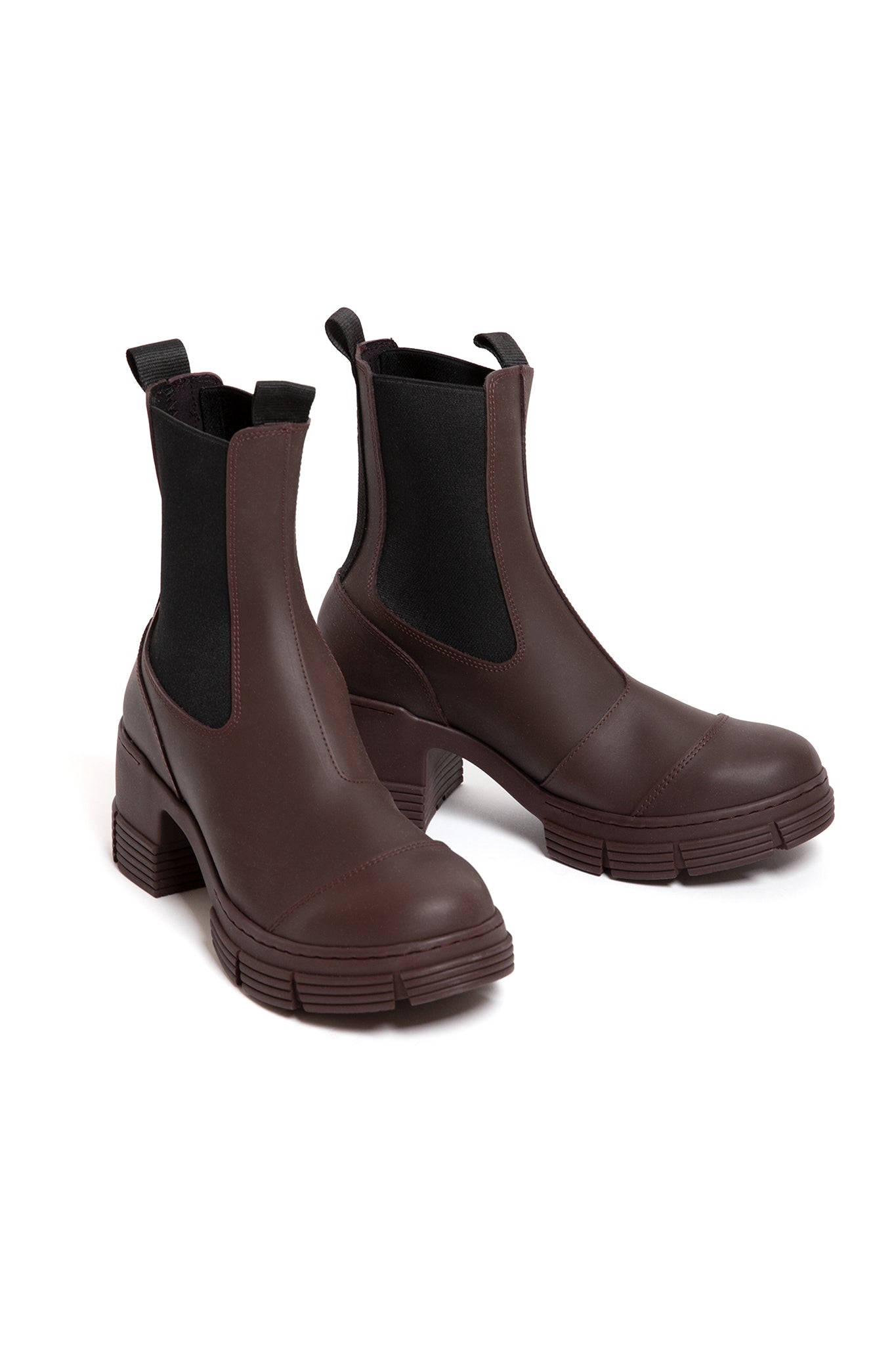 Rubber Heeled City Boots