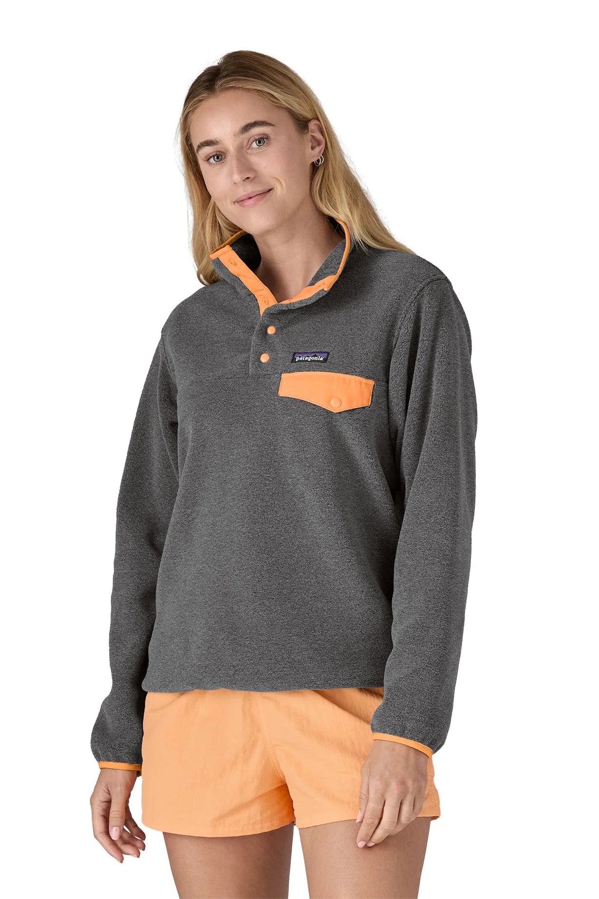 Gray patagonia pullover online