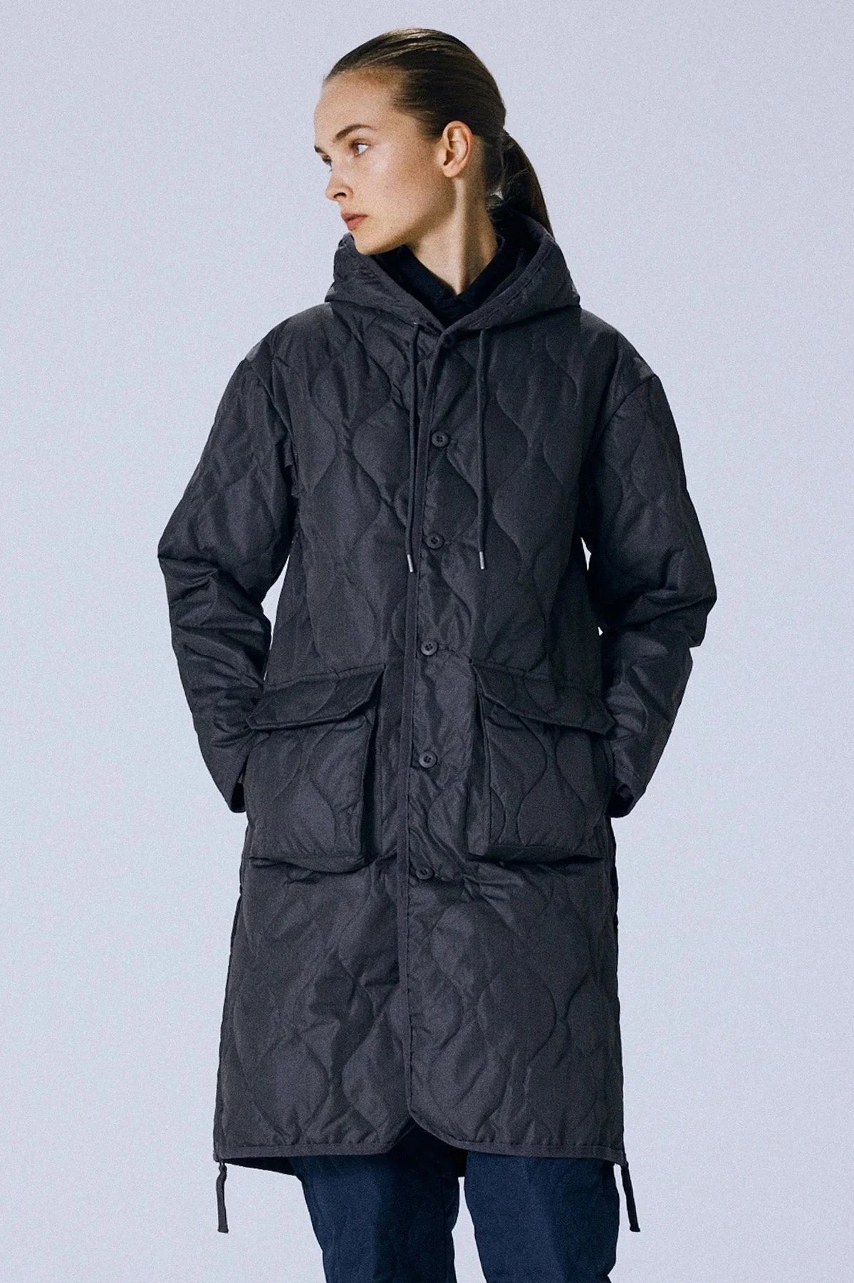 Military Hood Long Down Coat Hill s Dry Goods