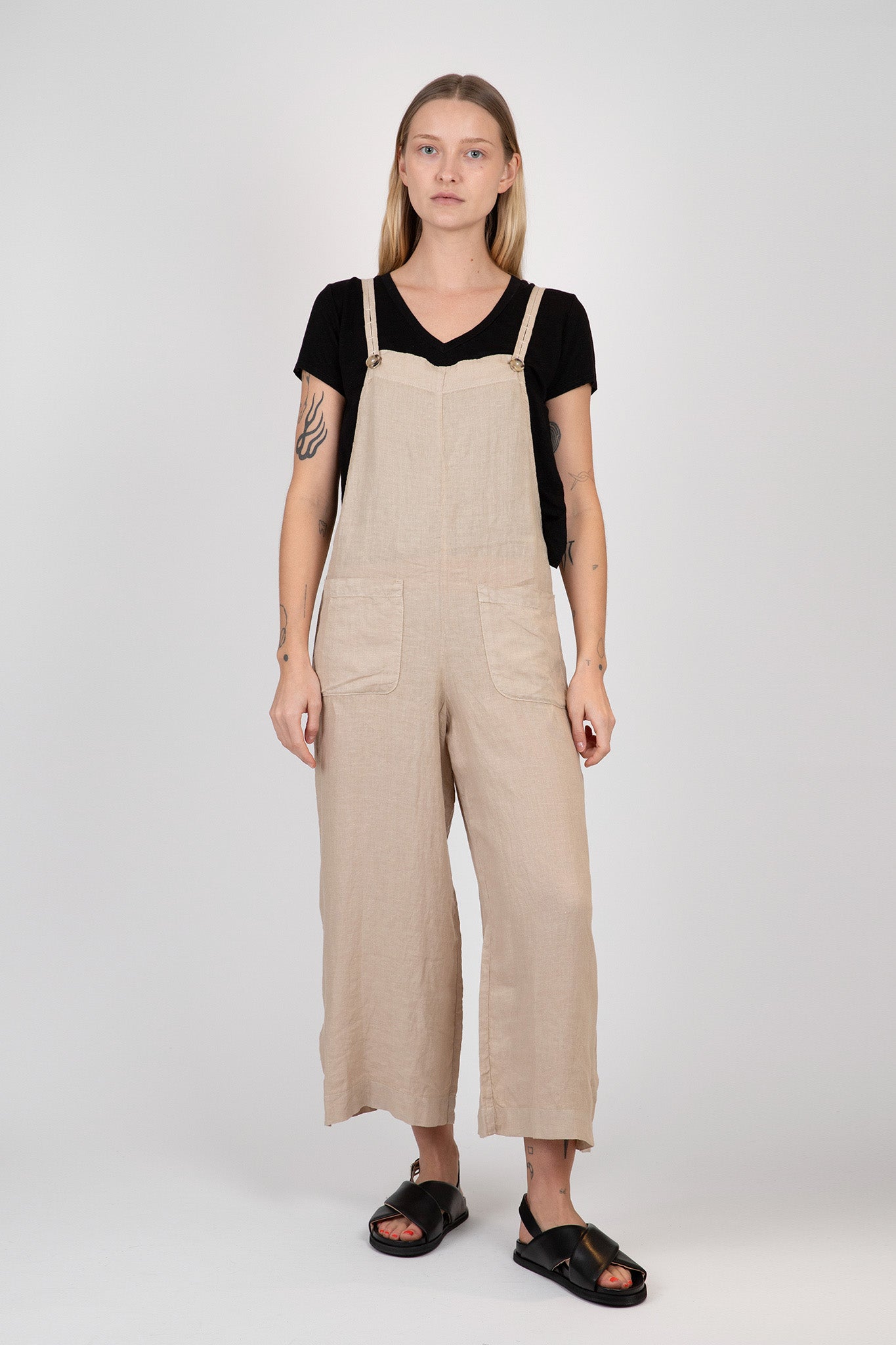 Linen jumper pants hotsell