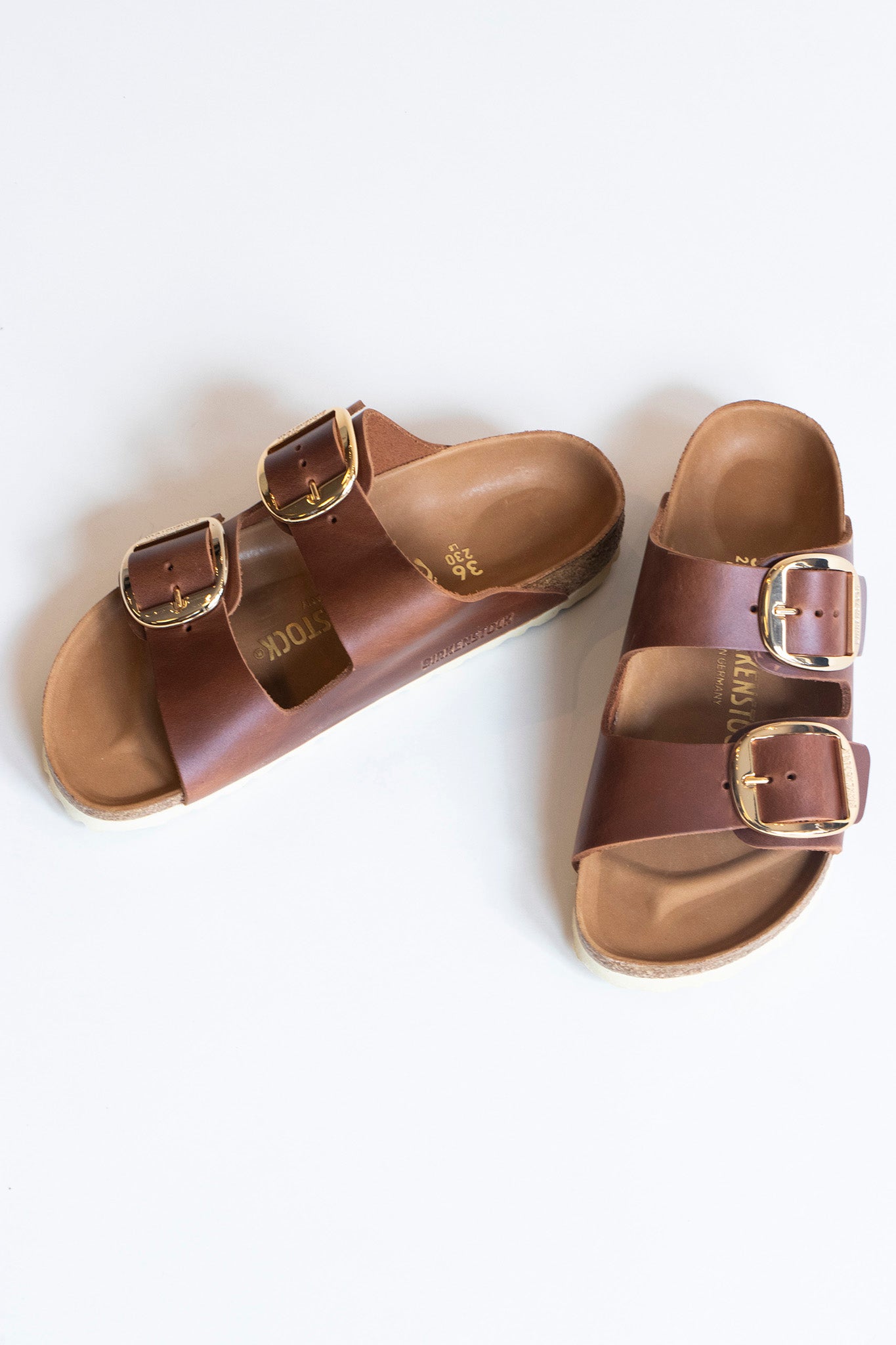 Birkenstock big buckle sales antique brown