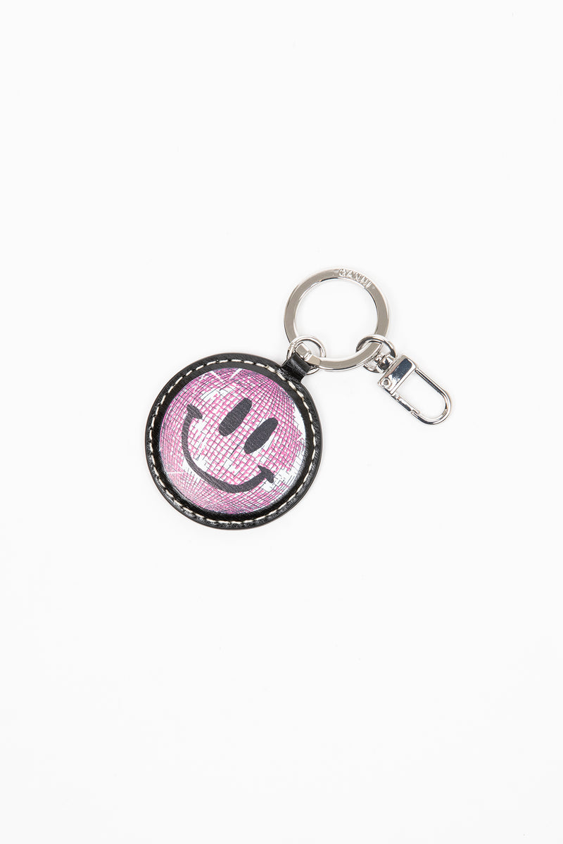 GANNI smiley-face Charm Keyring - Farfetch