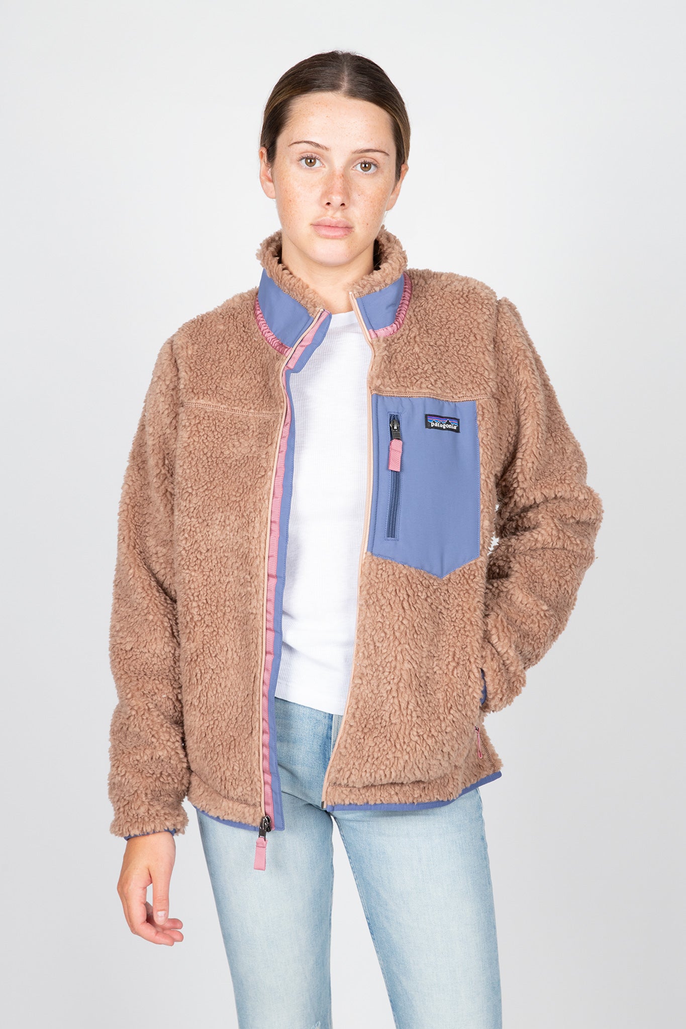 Women's Classic Retro X Fleece Jacket by Patagonia