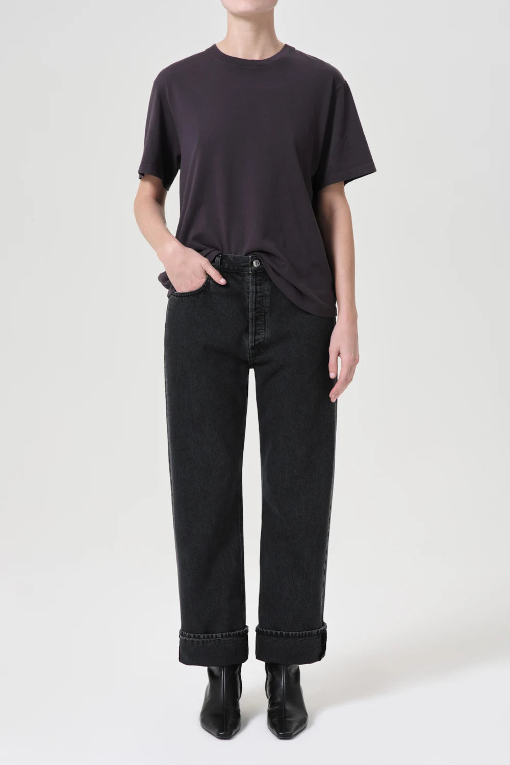 Fran Cuff Jean Pants Agolde   