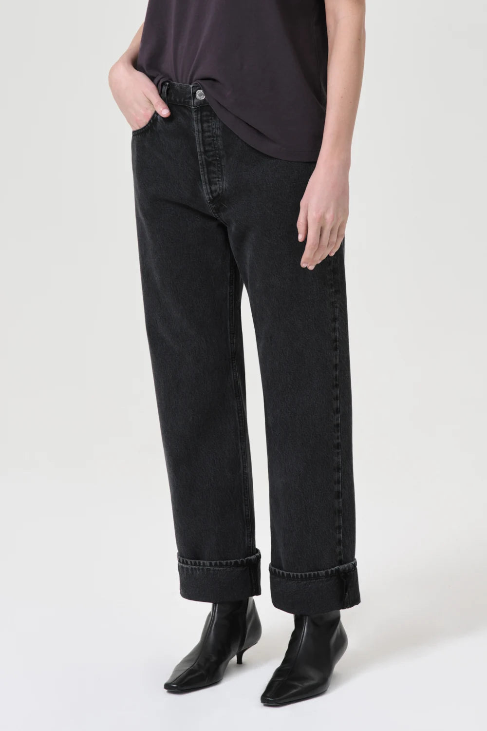 Fran Cuff Jean Pants Agolde   