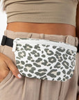 Snow Leopard Hip Pack Accessories ALOHA Collection   