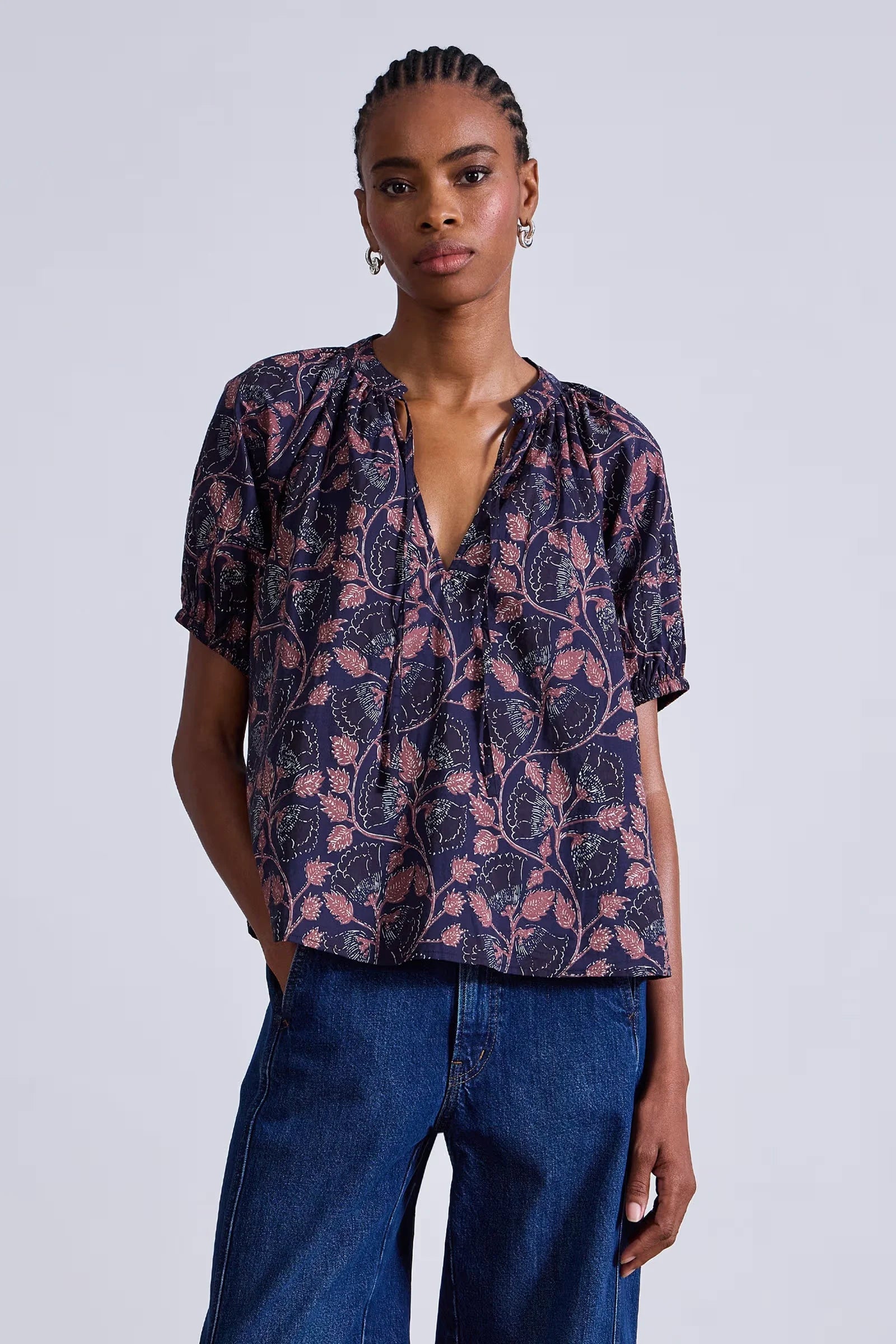 Lumina Popover Blouses Apiece Apart