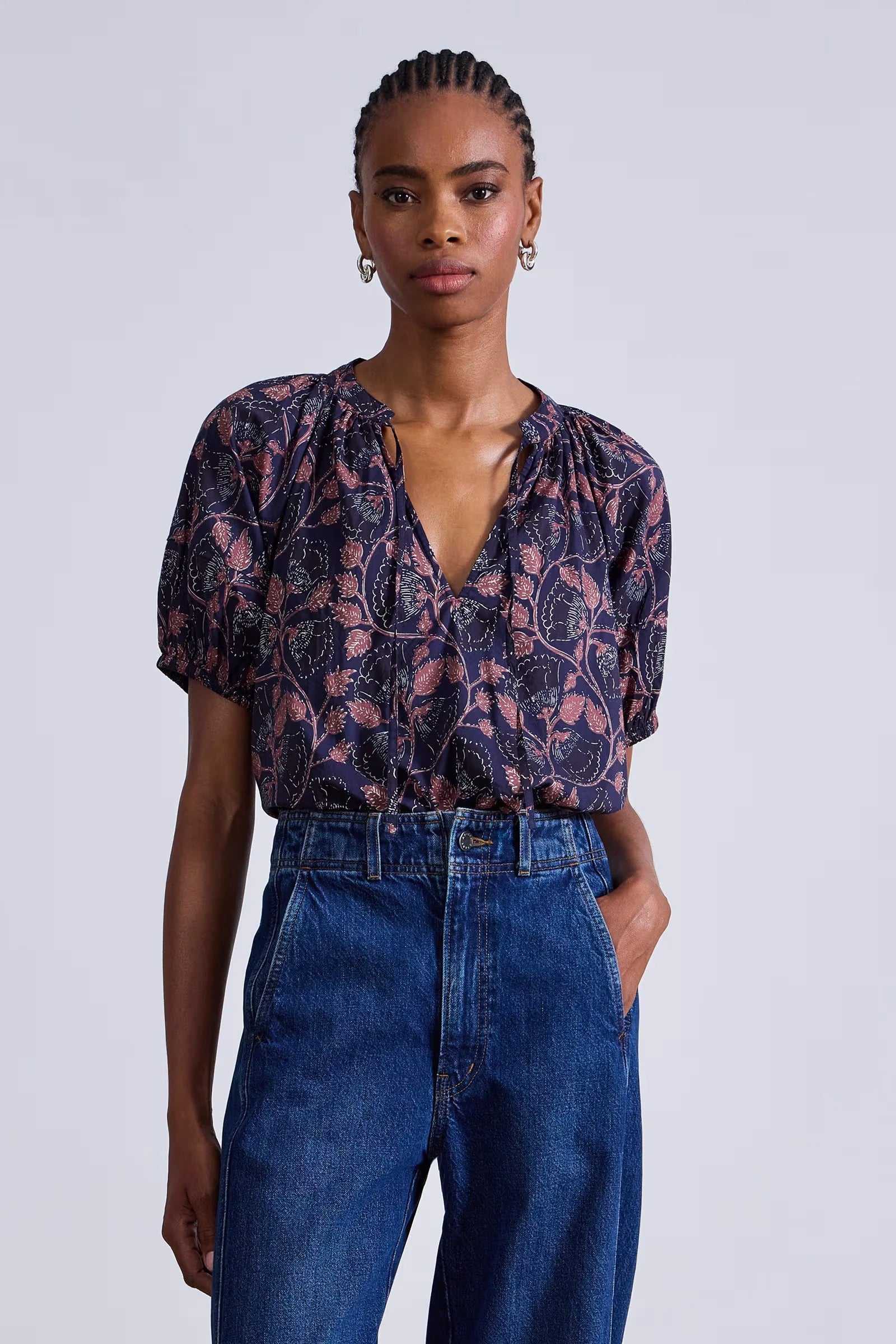 Lumina Popover Blouses Apiece Apart