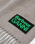 Lambswool Scarf Accessories Barbour x GANNI   