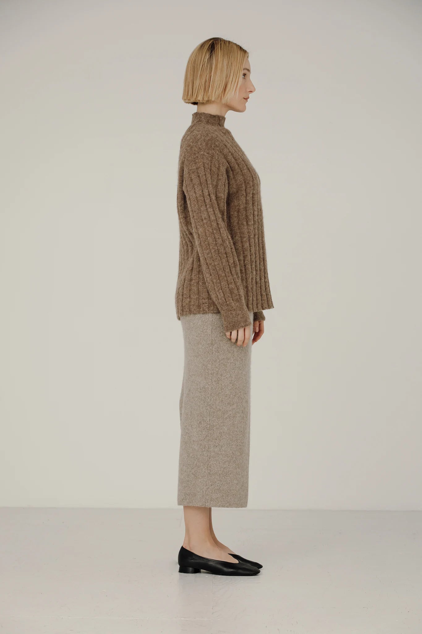 Demi Mock Neck Sweaters & Knits Bare Knitwear   