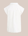 Linen Short Sleeve Pullover Tops Bella Dahl   