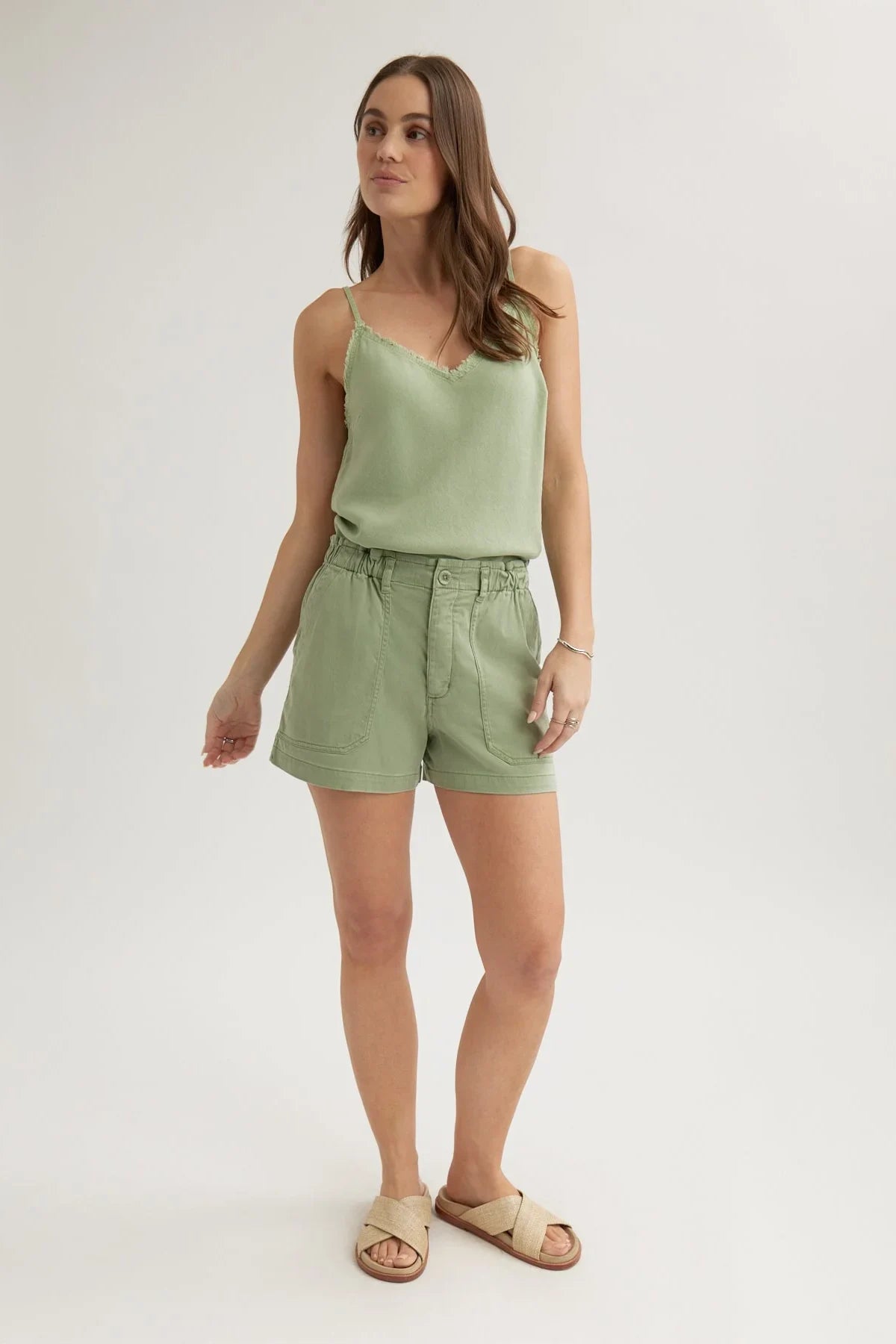 Callie Ruffle Short Shorts Bella Dahl