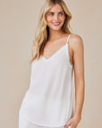 Frayed Tencel Cami Tops Bella Dahl