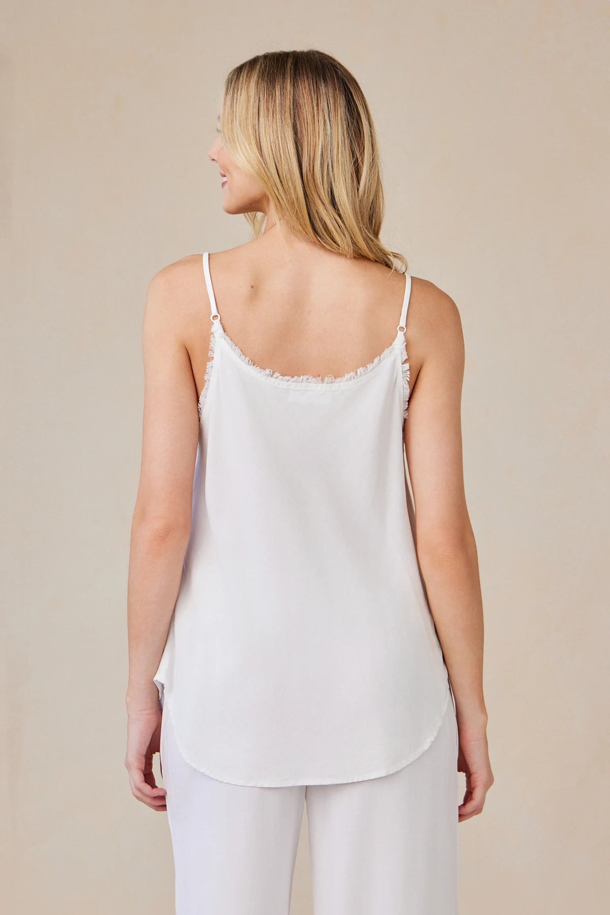 Frayed Tencel Cami Tops Bella Dahl