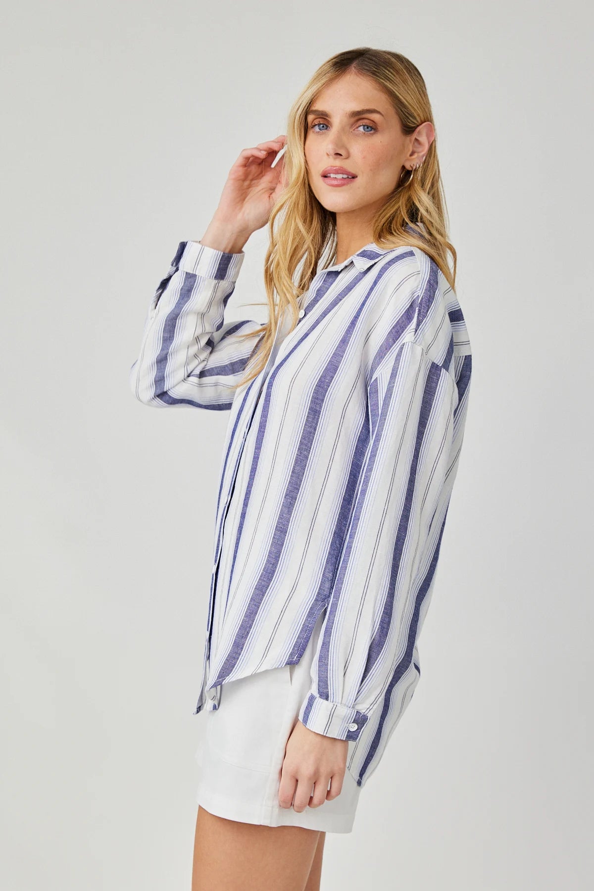 Long Sleeve Button Down Tops Bella Dahl