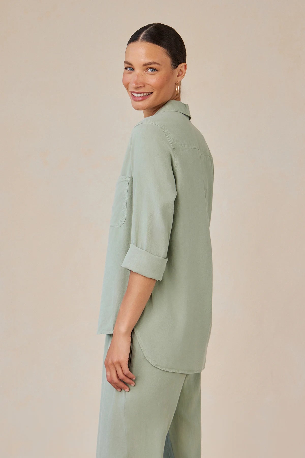 Shirt Tail Button Down Tops Bella Dahl