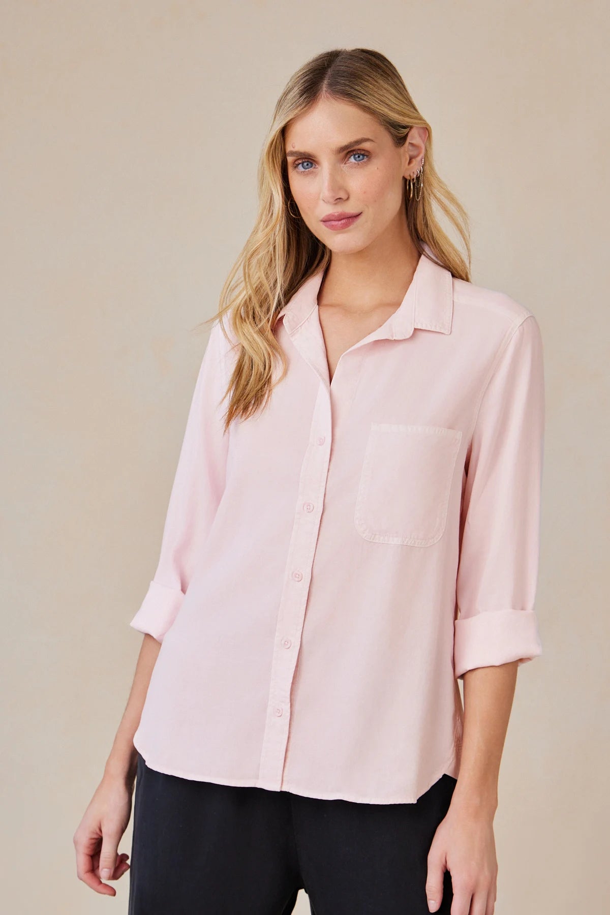 Shirt Tail Button Down Tops Bella Dahl