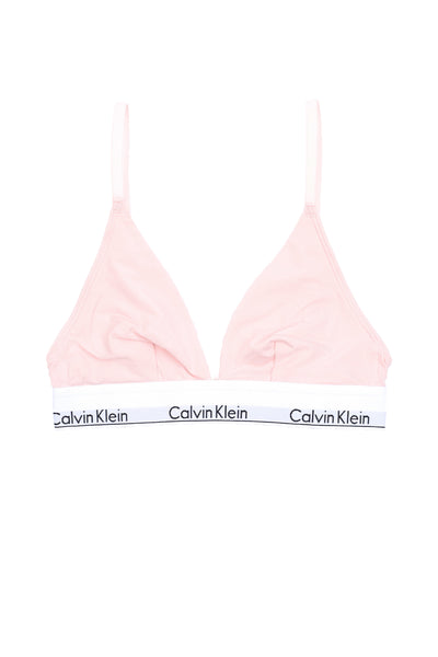 Calvin Klein Modern Cotton Bralette - Nymphs Thigh - Utility Bear 0000F3785  2NT