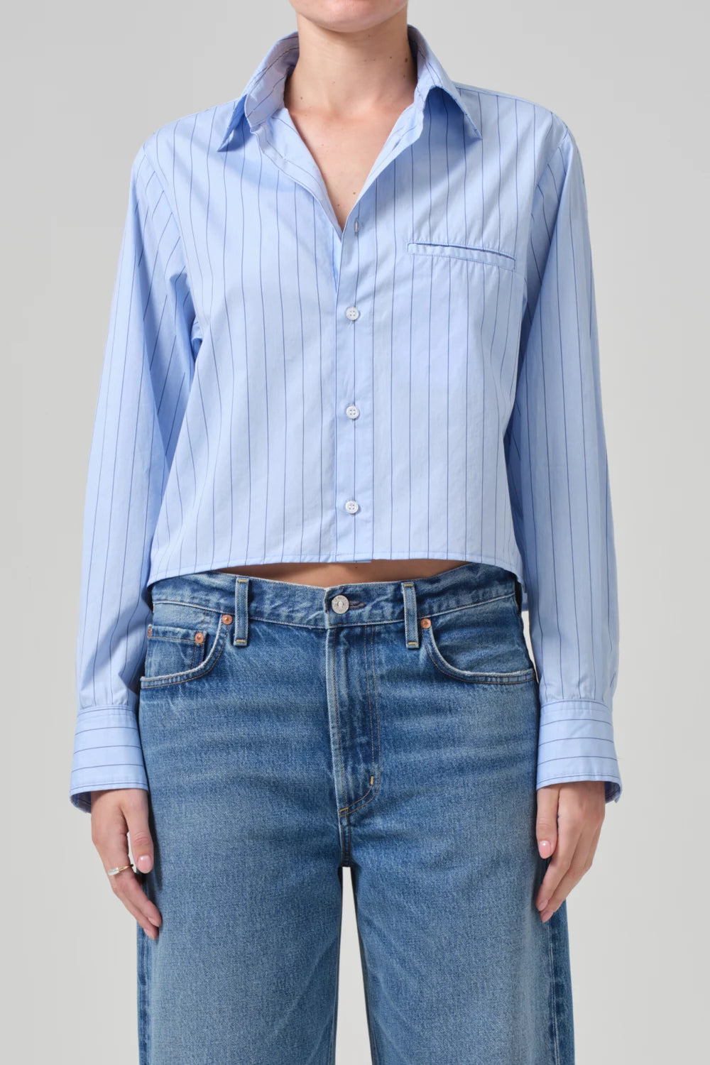 Fino Cropped Shirt Blouses Citizens of Humanity   