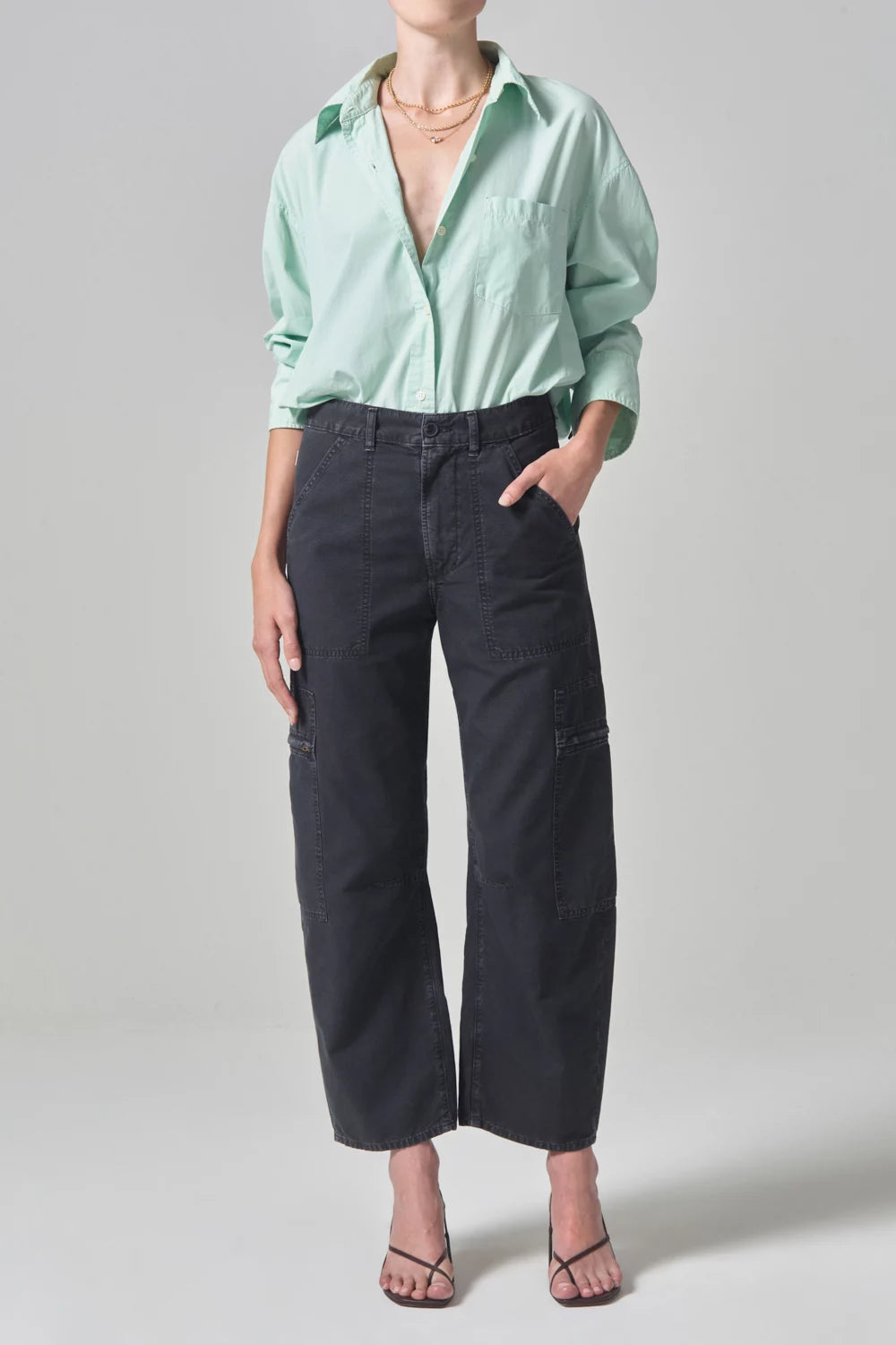 Marcelle Low Slung Easy Cargo Pants Citizens of Humanity   