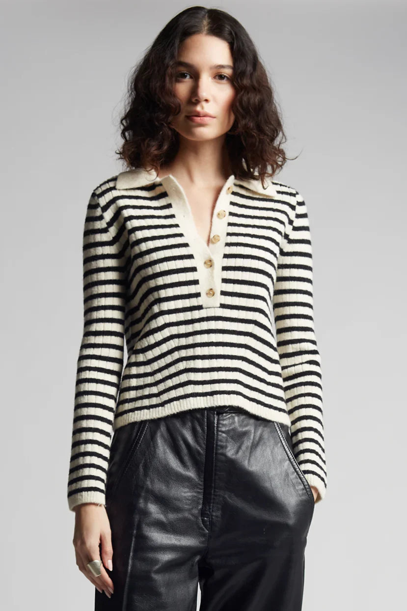 Elliot Stripe Sweater Sweaters & Knits ELEVEN SIX   