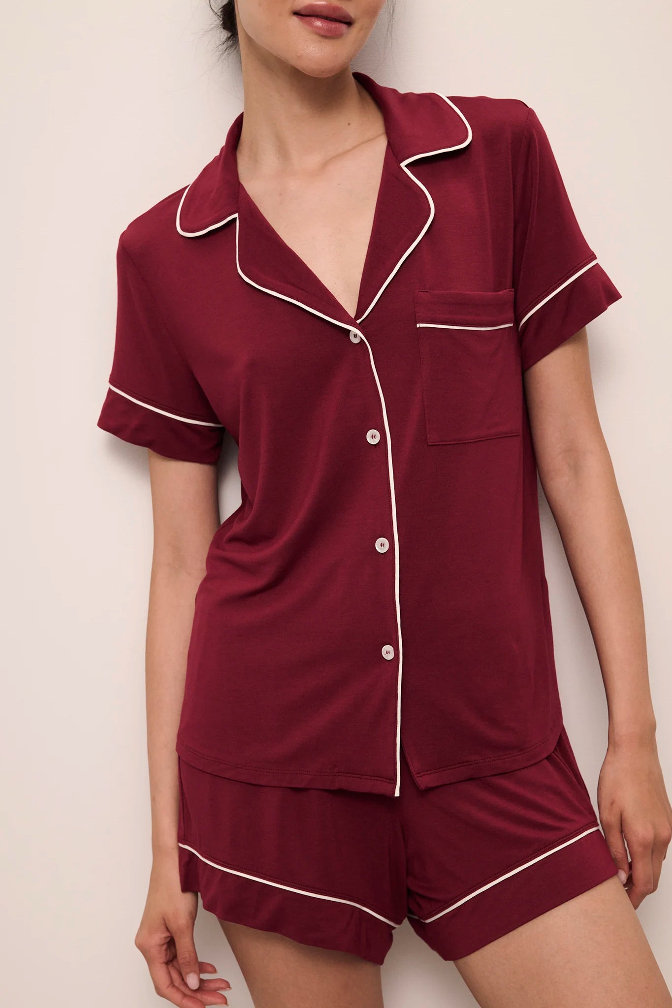 Gisele TENCEL™ Modal Relaxed Short PJ Set Sleepwear Eberjey   