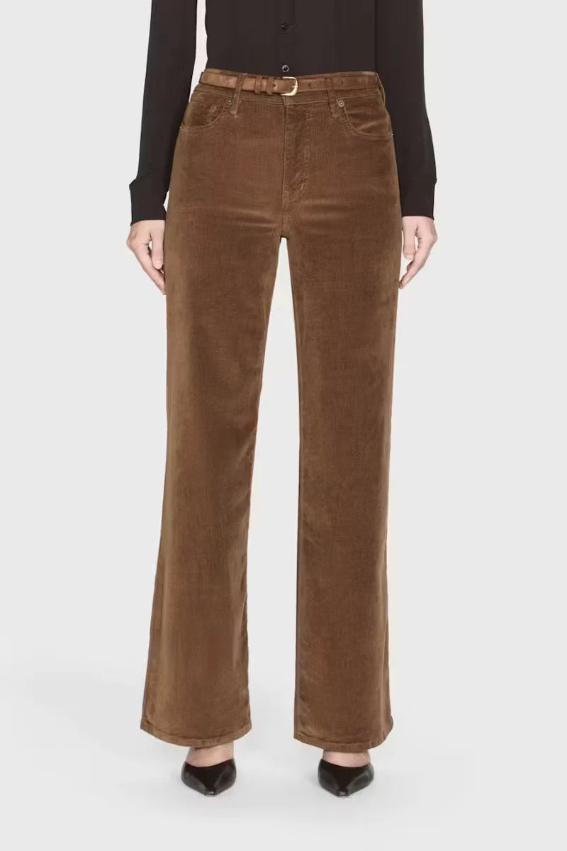 Le Slim Palazzo Corduroy Pants FRAME   