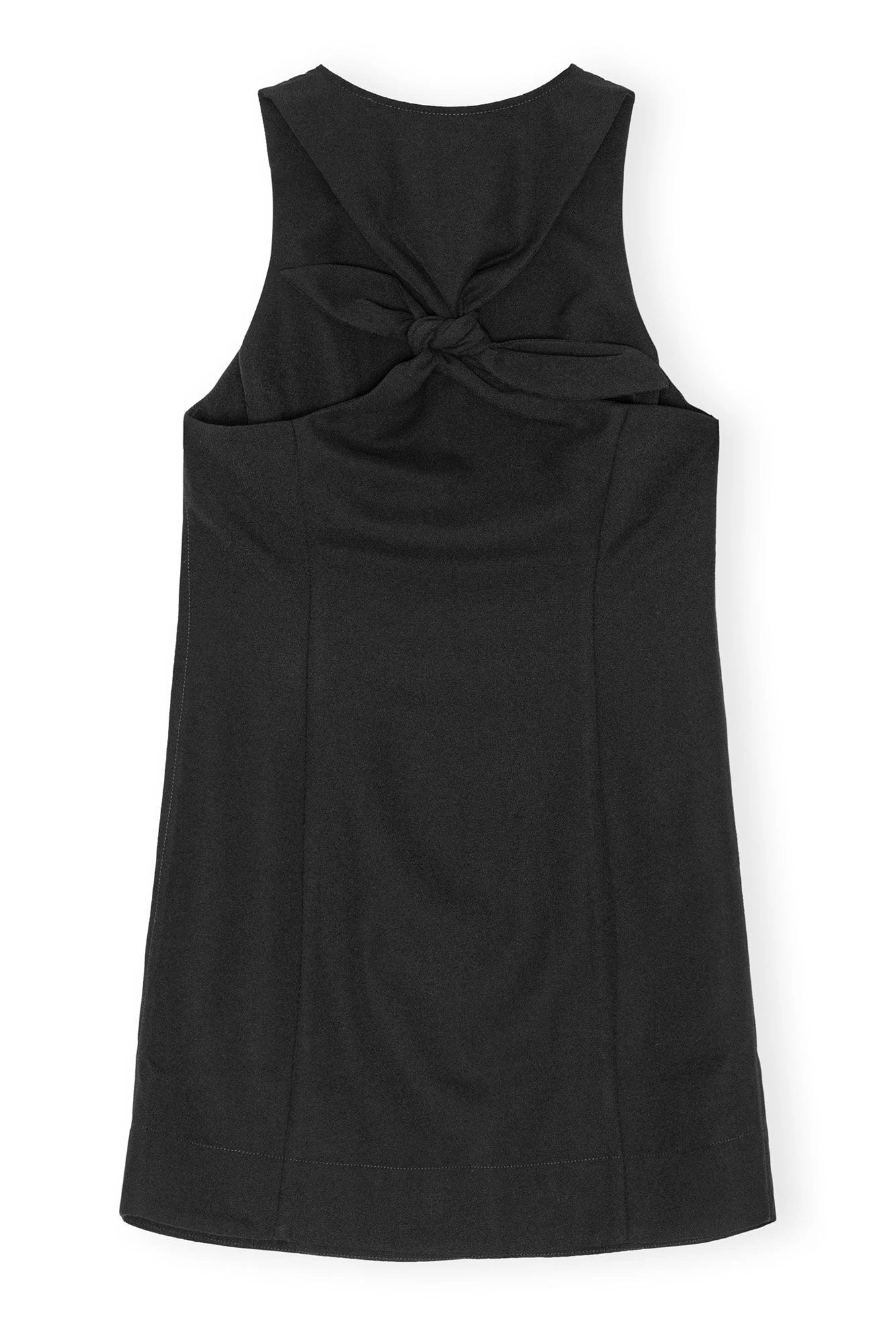 Black Light Twill Suiting Mini Dress Dresses Ganni   