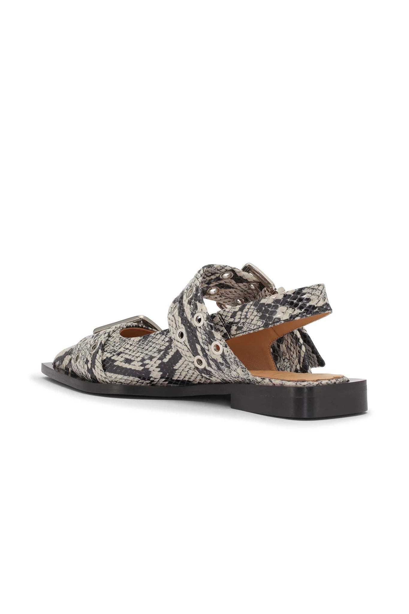 Feminine Buckle Ballerinas Footwear Ganni   