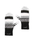 Striped Soft Wool Mittens Accessories Ganni   