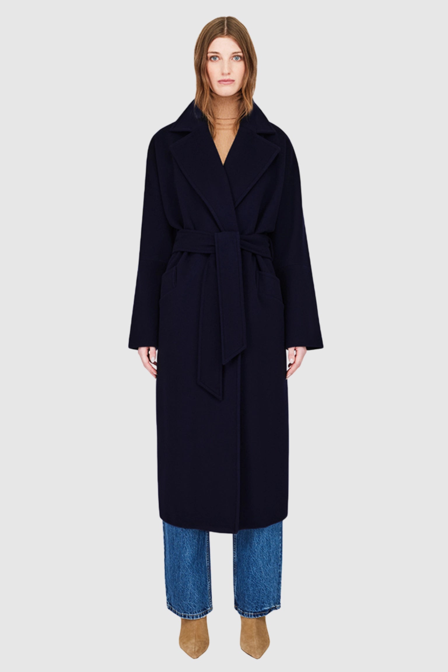 Audrey Wrap Coat Jackets &amp; Coats HiSO   