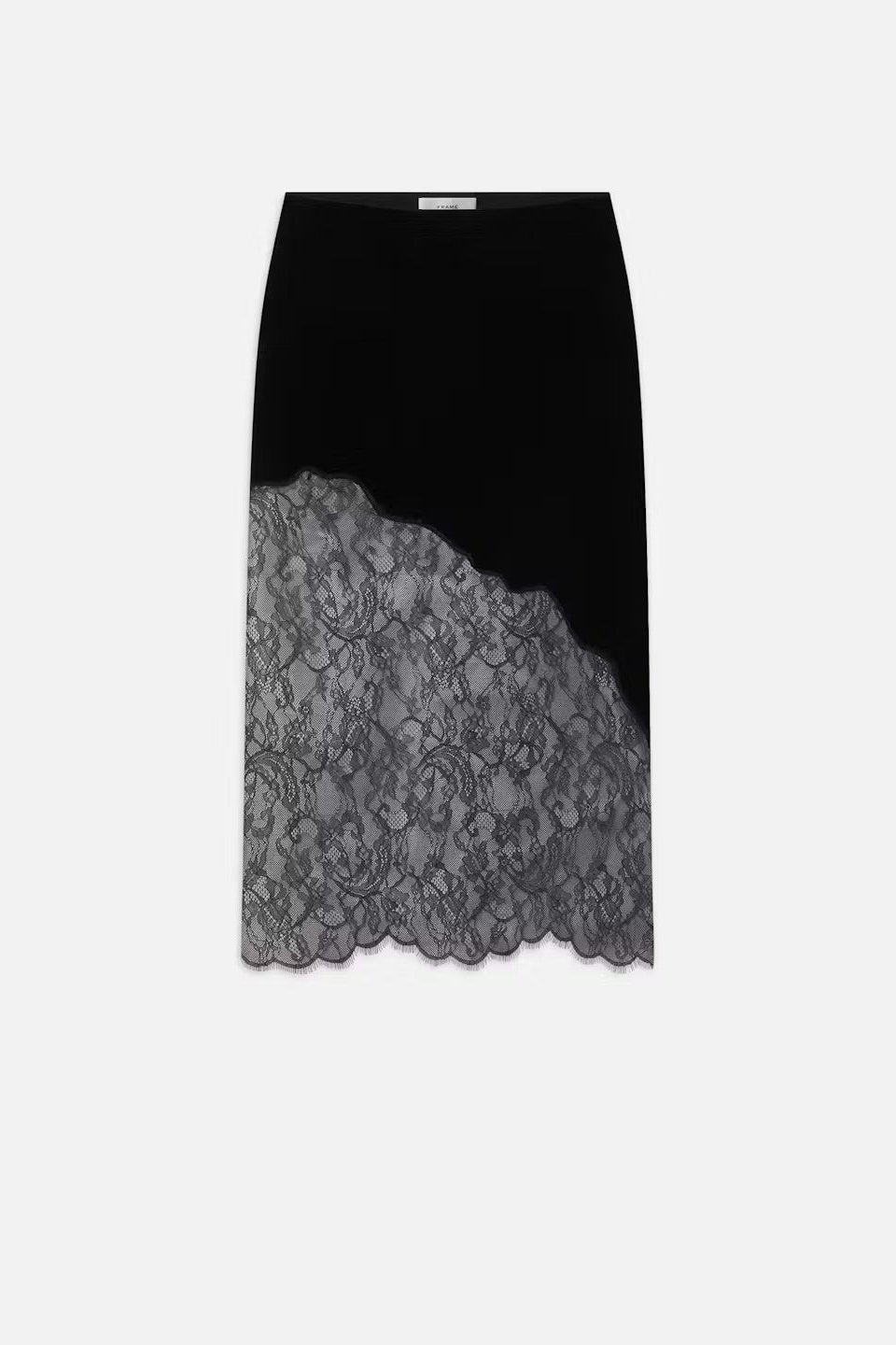 Velvet Lace Skirt Skirts FRAME   