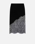 Velvet Lace Skirt Skirts FRAME   