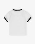 White Basic Jersey Bear T-shirt T-Shirts Ganni   