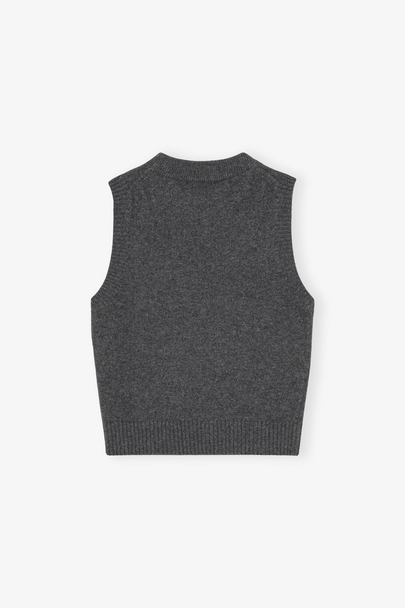 Grey Graphic Cats Vest Sweaters &amp; Knits Ganni   