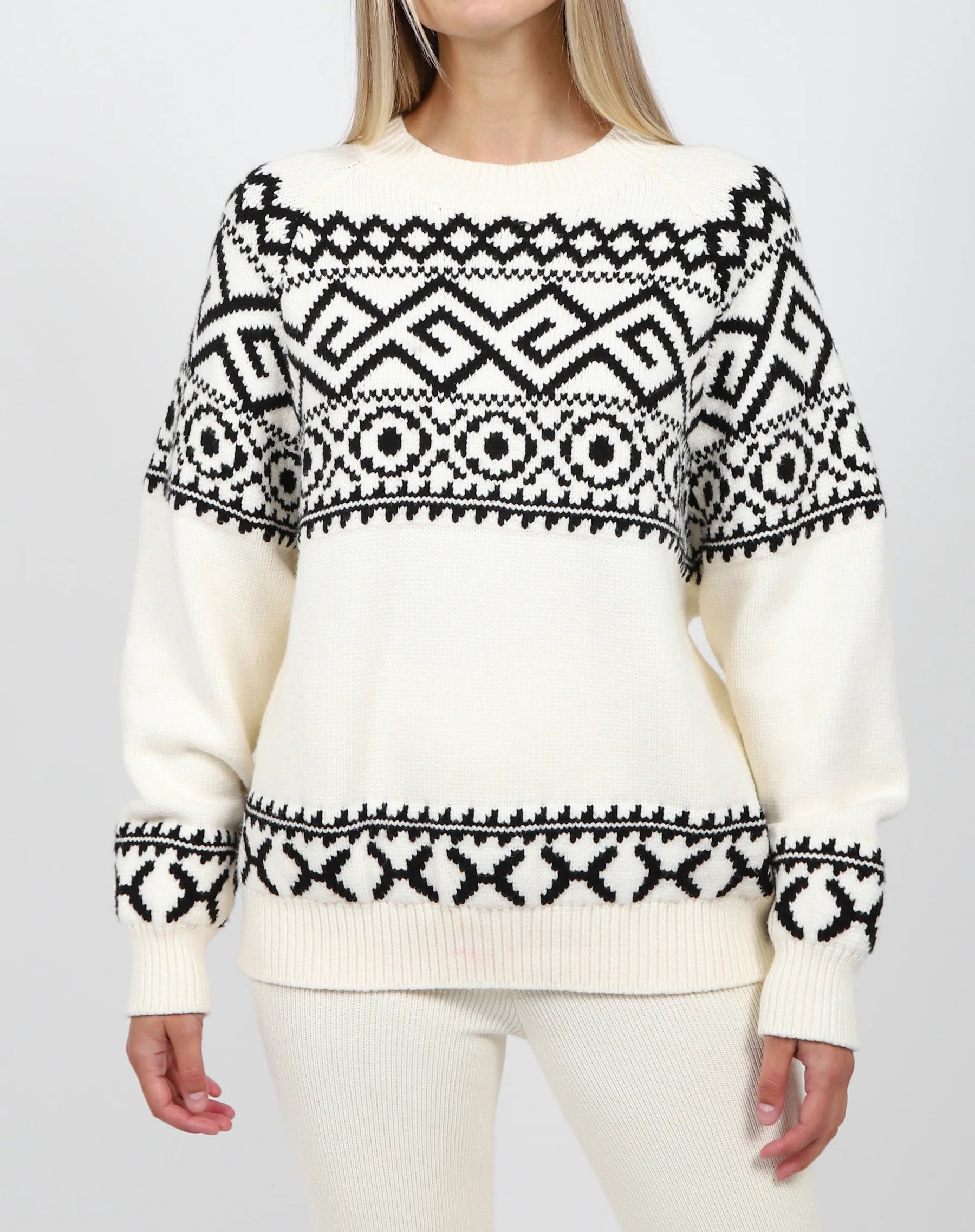 Fair Isle Knit Sweater Sweaters & Knits Brunette the Label