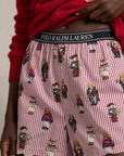 Polo Bear Striped Cotton Boxer Sleepwear Polo Ralph Lauren