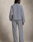 Long-Sleeve Poplin Pajama Set