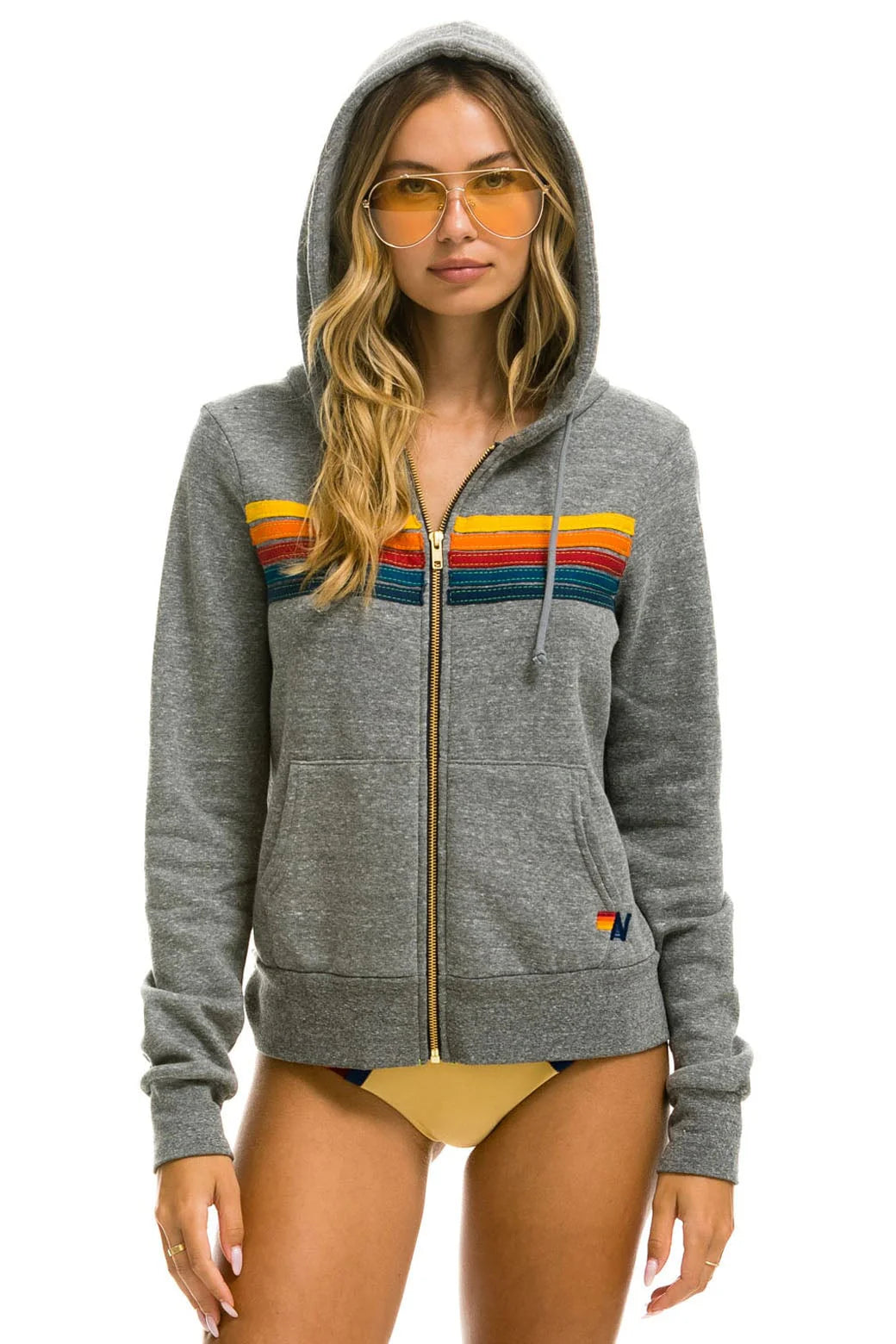 5 Stripe Hoodie Sweaters & Knits Aviator Nation