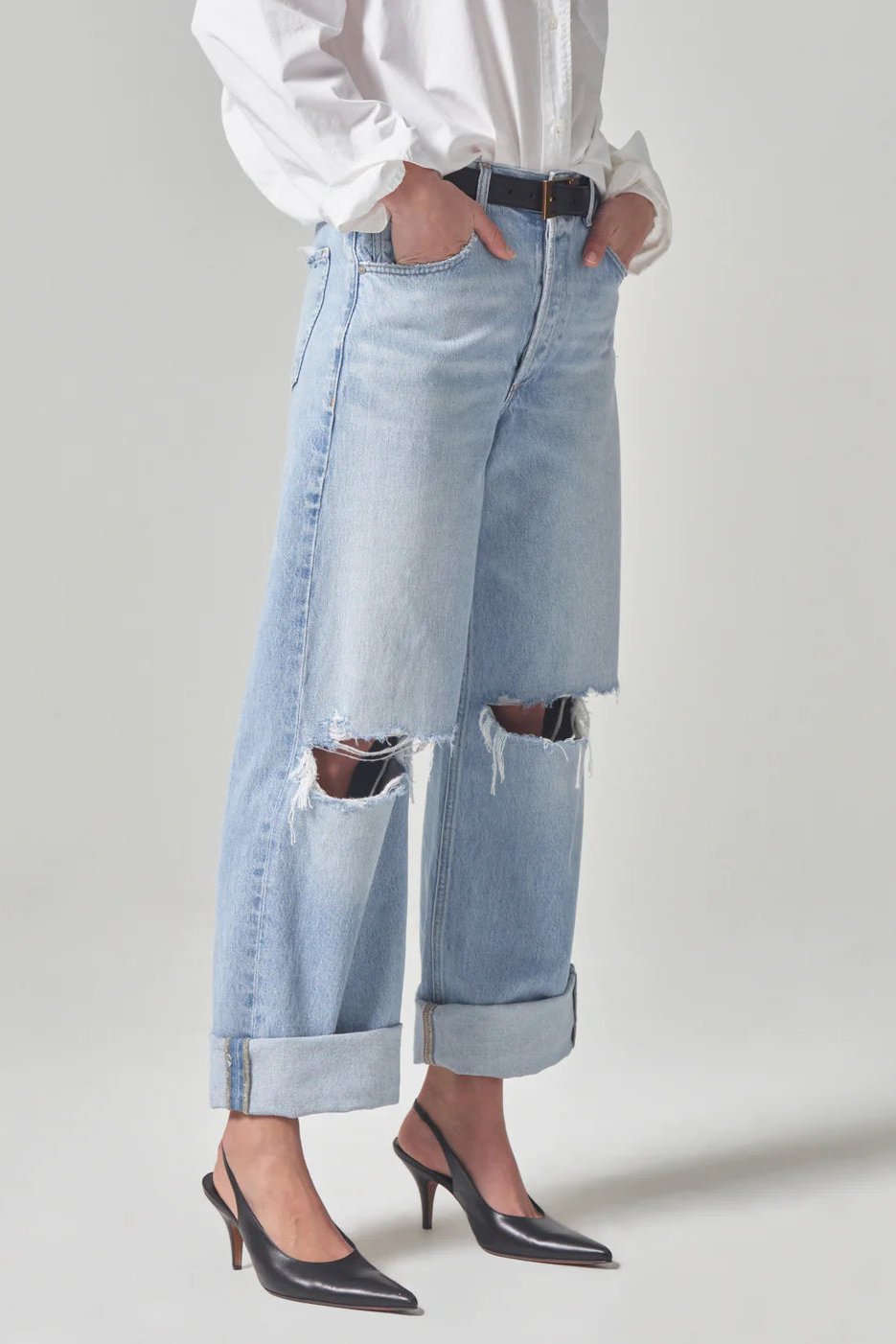 Ayla Baggy Cuffed Crop Pants Citizens of Humanity