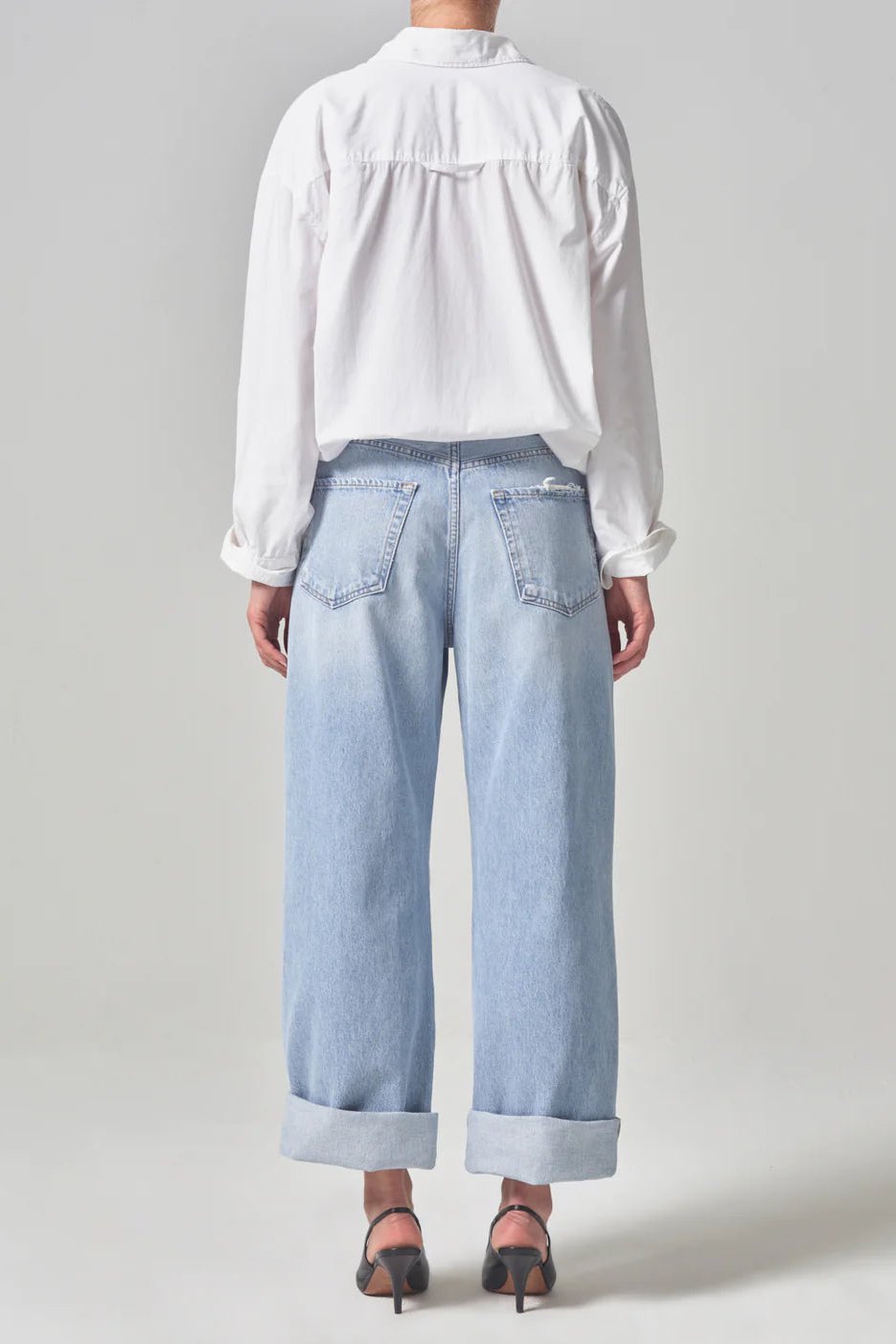 Ayla Baggy Cuffed Crop Pants Citizens of Humanity