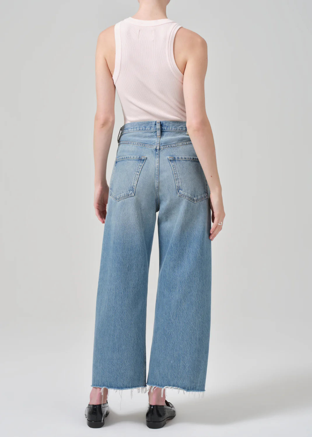 Ayla Raw Hem Crop Pants Citizens of Humanity