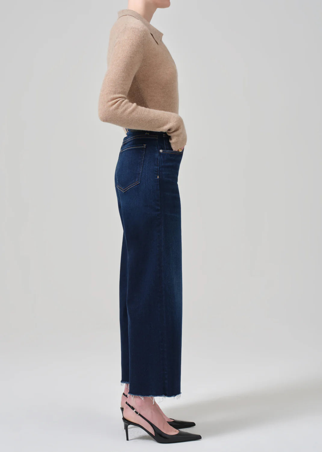 Lyra Crop Wide Leg Pants Citizens of Humanity