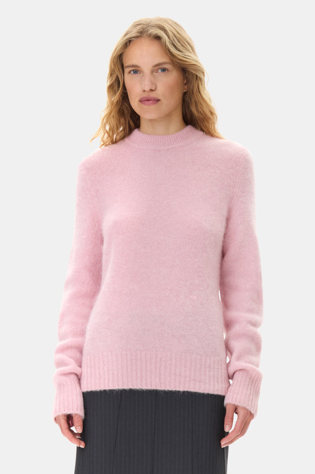 Pink Jumper Sweaters & Knits Ganni   