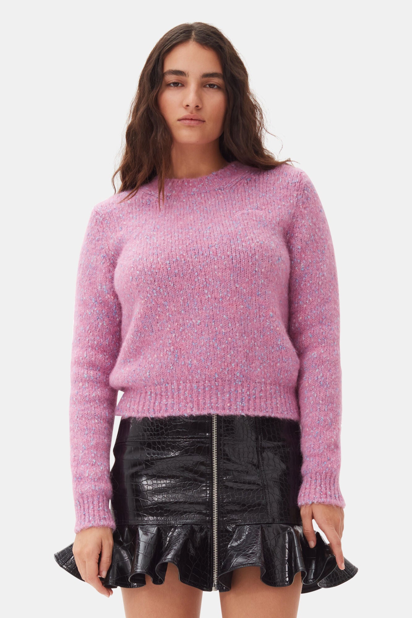 Pink Jumper Sweaters & Knits Ganni   