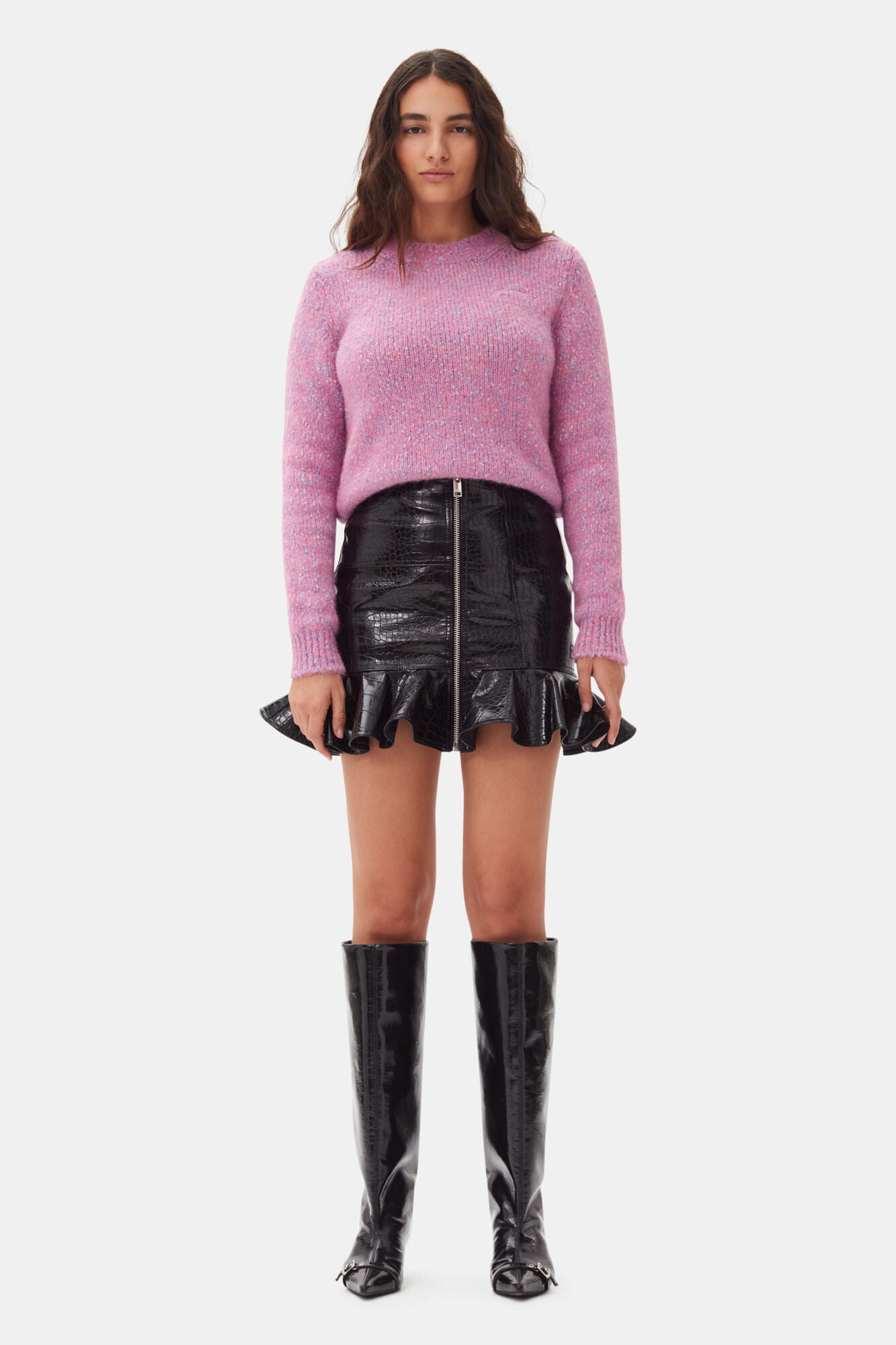 Pink Jumper Sweaters & Knits Ganni   