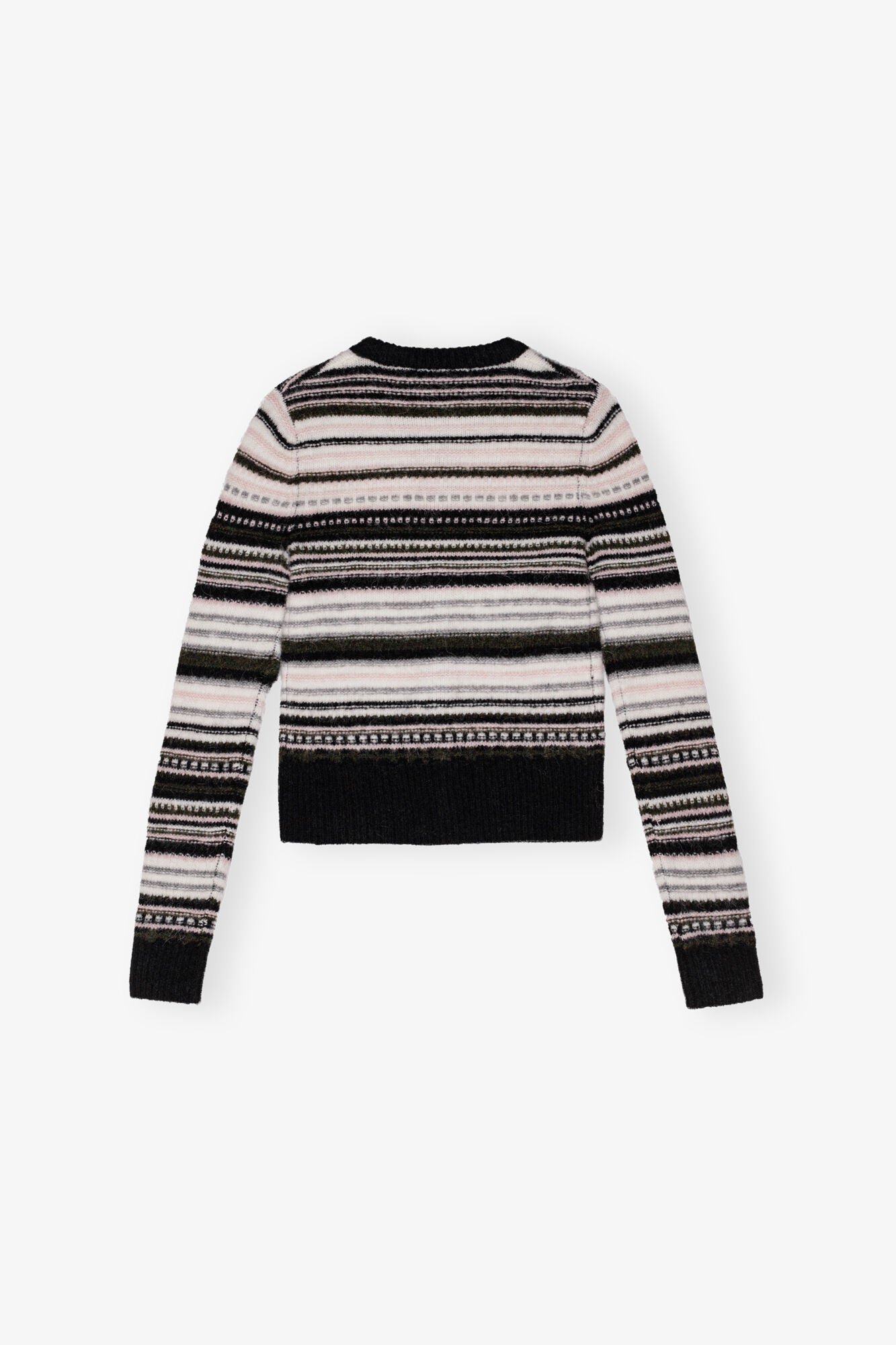 Black Stripe Cardigan Sweaters & Knits Ganni   